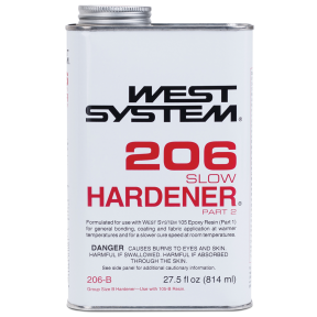 27.5 floz of West System West System 206 Slow Hardener
