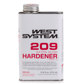 pint of West System 209 Extra Slow Hardener