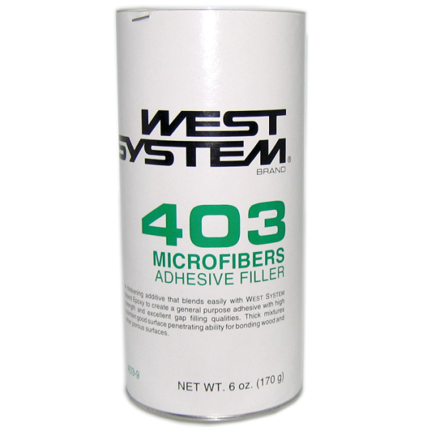6oz of West System West System 403 Microfibers Epoxy Resin Filler