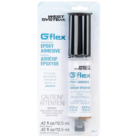 655 G/flex Thickened Epoxy Adhesive Syringe