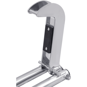 al1 of White Water Marine Hardware Stainless Steel Telescoping Dive Door Ladder, Wall Mount