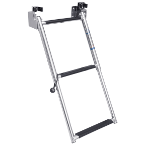 Stainless Steel Transom Fold Out Ladder