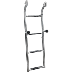 Stainless Steel Transom Folding 4 Step Ladder