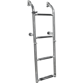 Stainless Steel Transom Folding 4 Step Ladder