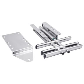 Telescoping Under Platform Dive Ladder - Stainless Steel
