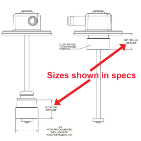 Fuel Limit Vent Valve 90°