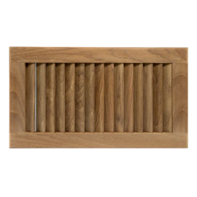 60710 of Whitecap Industries Louvered Teak Vents