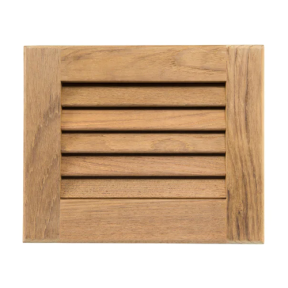 60712 of Whitecap Industries Louvered Teak Vents