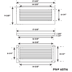 Louvered Teak Vents