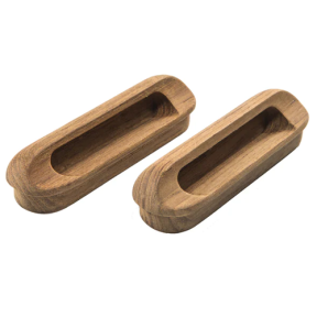 60124 of Whitecap Industries Oblong Teak Drawer Pull