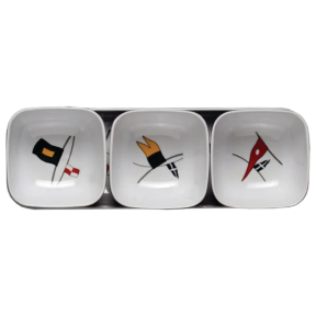 Regata - 4 Piece Melamine Snack Set