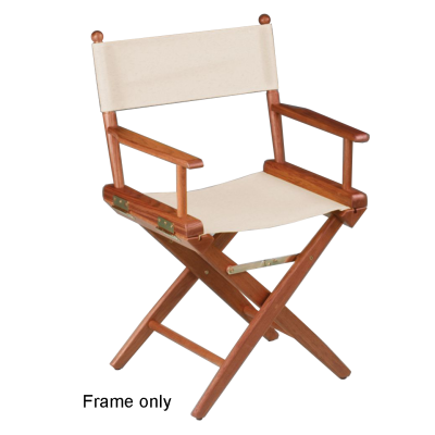 frame only of Whitecap Industries Teak Director's Chair - Frame Only