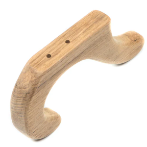 back of Whitecap Industries Teak Utility Hook