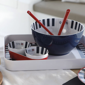 Venezia Melamine Appetizer Set - 3 Pcs