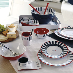 Venezia - Non-slip Melamine Tableware Pack, 4 People - 16 Pcs
