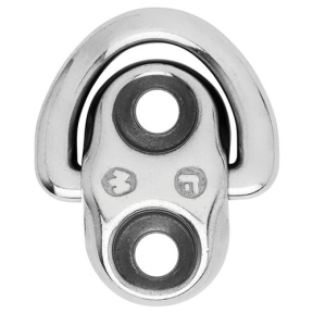6684 of Wichard 6 mm Low Profile Folding Pad Eye - 2-Hole