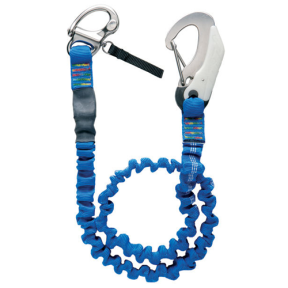 7007 of Wichard OSR Releasable Safety Tether - 1 Snap Shackle, 1 Safety Hook, Elastic