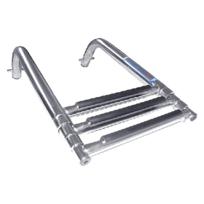 closed of Windline Windline Under Platform Telescoping Ladder, 3 Step