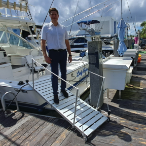 MG24 Safe Xtra Wide Boat Access Ramp