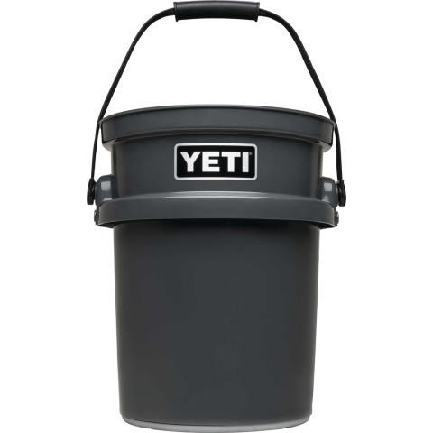 charcoal of Yeti Coolers LoadOut 5 Gallon Work Bucket
