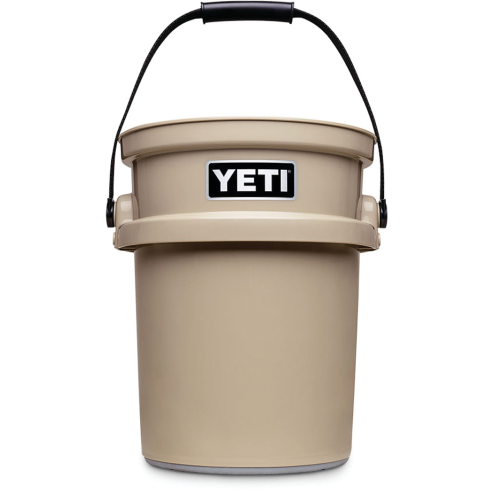tan of Yeti Coolers LoadOut 5 Gallon Work Bucket