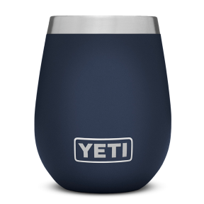Navy of Yeti Coolers Rambler 10 oz Wine Tumbler