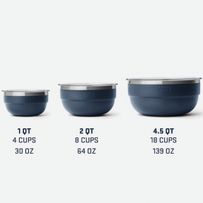 Rambler Stainless Steel Bowls with Lids