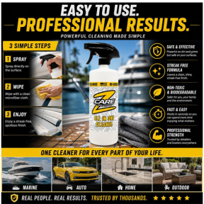 cleaner of ZCare Cleaning Products LVP Marine Stain Remover - NOW All In One Cleaner