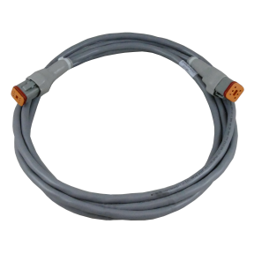 angle view of ZF Mathers 9000 Series Cruise Commander - Electric Serial Cable Assembly