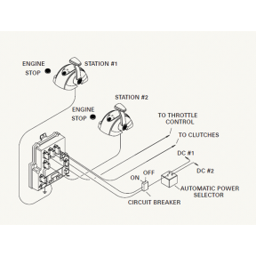 Diagram of ZF Mathers CruiseCommand Microprocessor - for Electronically Controlled Engines