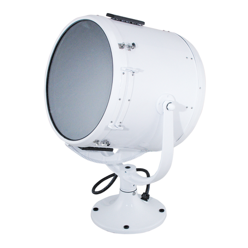 19IN WHT WHEEL/LEVER SEARCHLIGHT ASSY