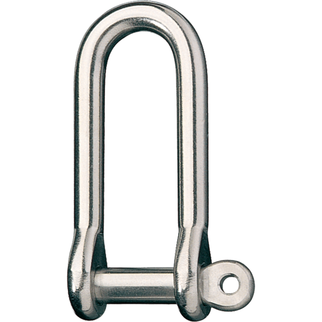 LONG D SHACKLE 1/2IN X 2 3/4IN