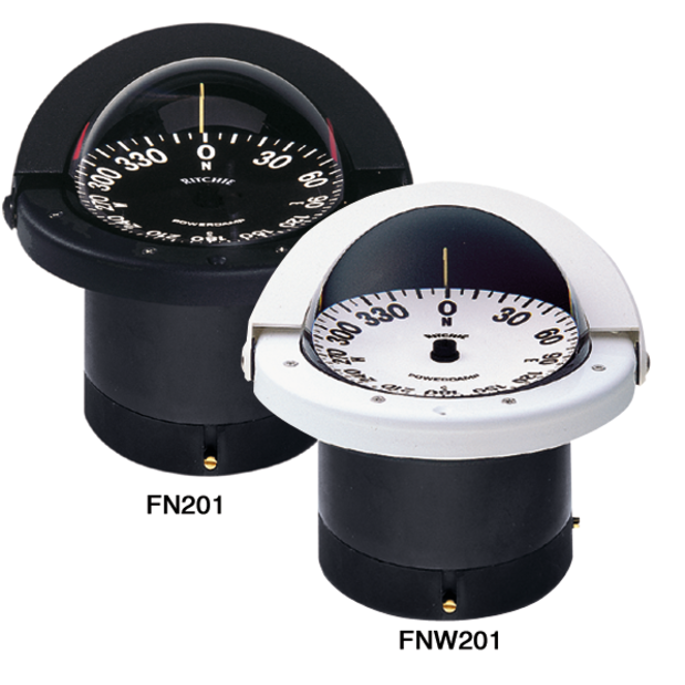 Navigator&trade; Flush Mount Compasses - 4-1/2" Dial