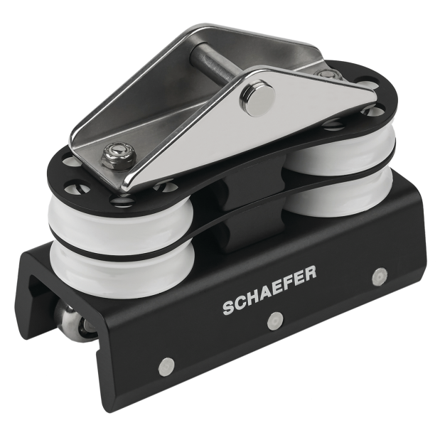 SCH 72-92 6 WHEEL TRAVELER CAR 1.5IN TRACK