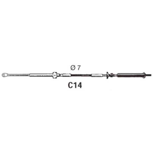 C14 OMC Engine Control Cables