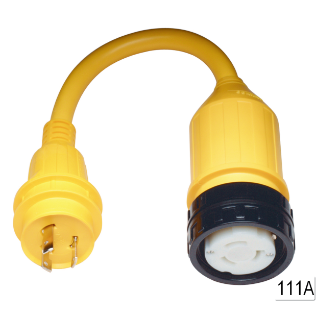50A 125V(F) TO 30A 125V(M) ADAPTER