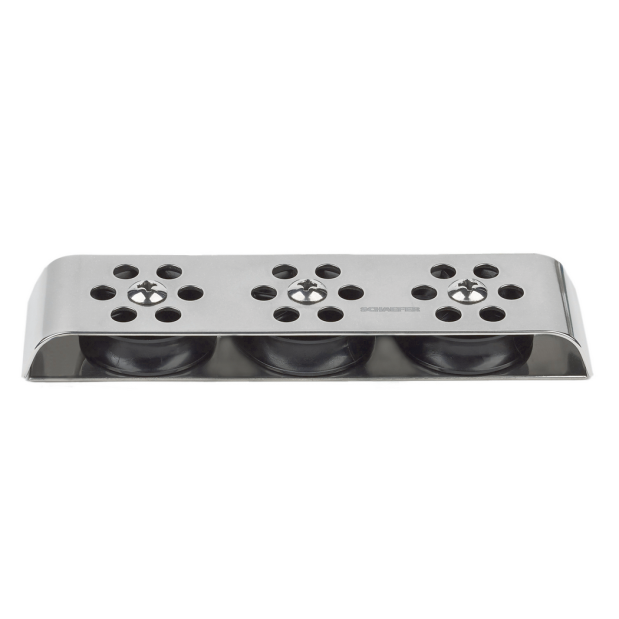 SCH 705-81 STAINLESS DECK ORGANIZER TRIPLE
