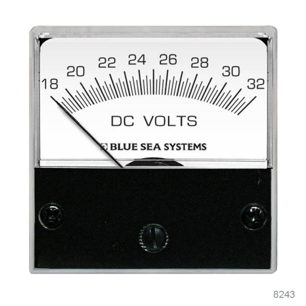 AC Analog Micro Voltmeters, 0 - 250V AC