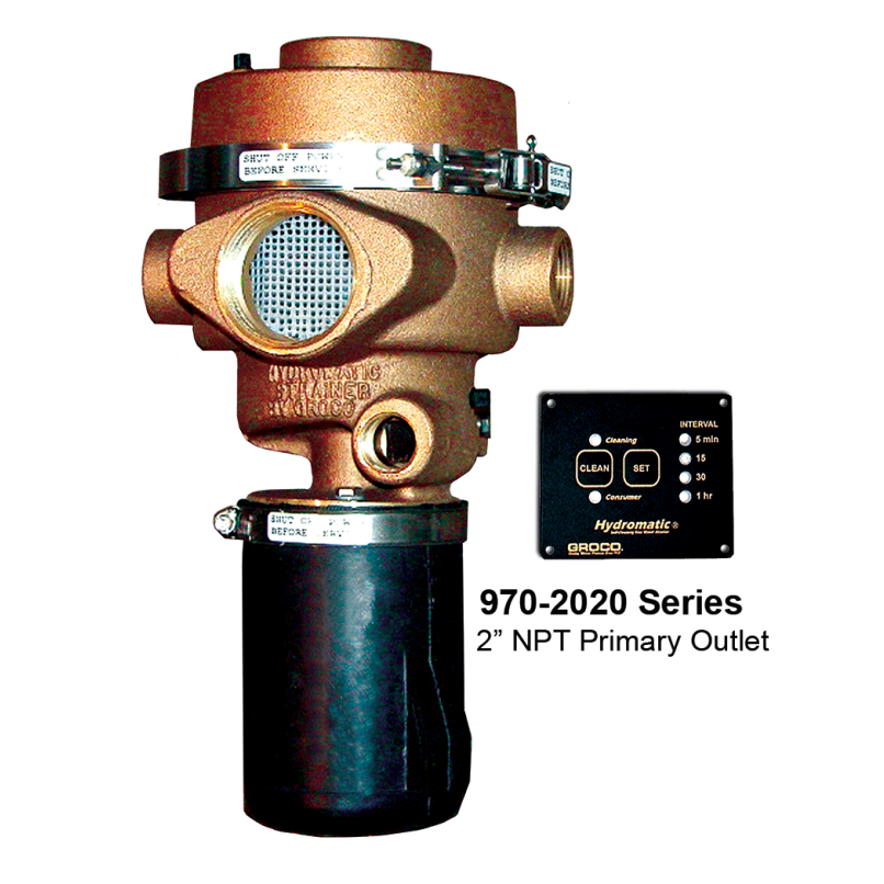 24V 2IN HYDROMATIC STRAINER