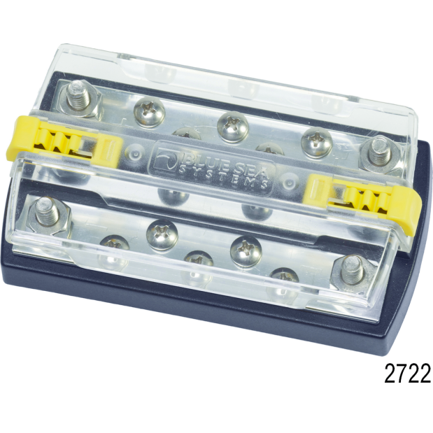 DualBus Plus, Two 5&frasl;16" Studs &amp; 5 x 10-32 Screw Terminals
