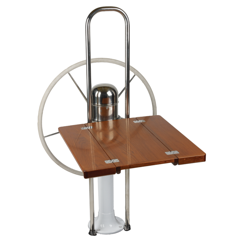 Teak Fold Down Drop-Leaf Table