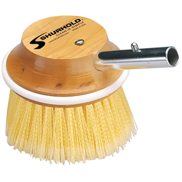 5IN ROUND YELLOW SOFT WINDOW BRUSH