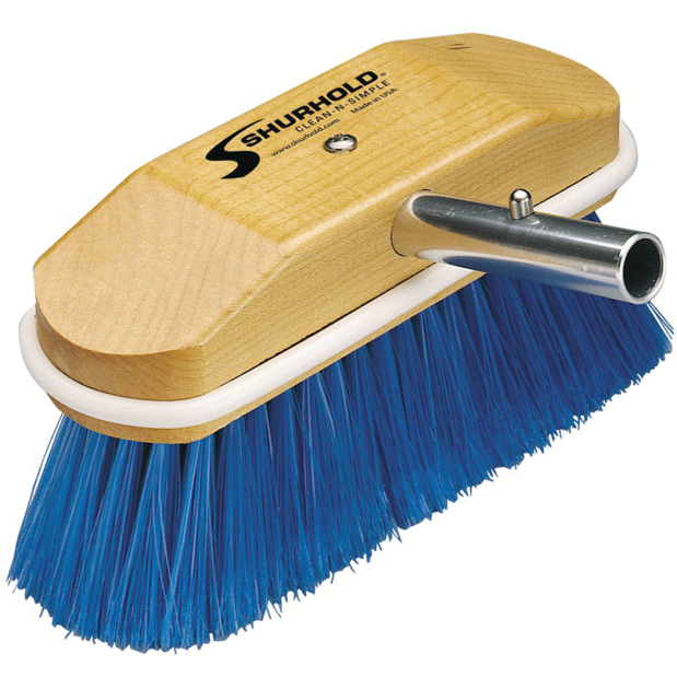 SOFT ROYAL BLUE NYLON BRUSH 8X2.5IN