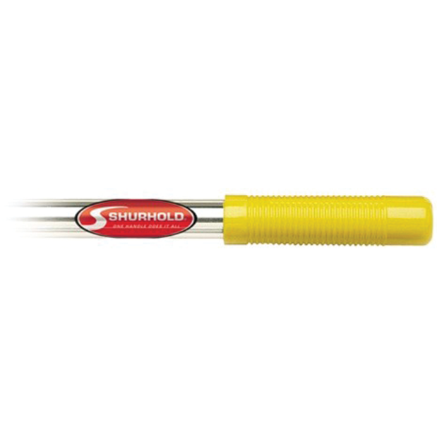 ONE PIECE 13IN HANDLE W/ YELLOW GRIP