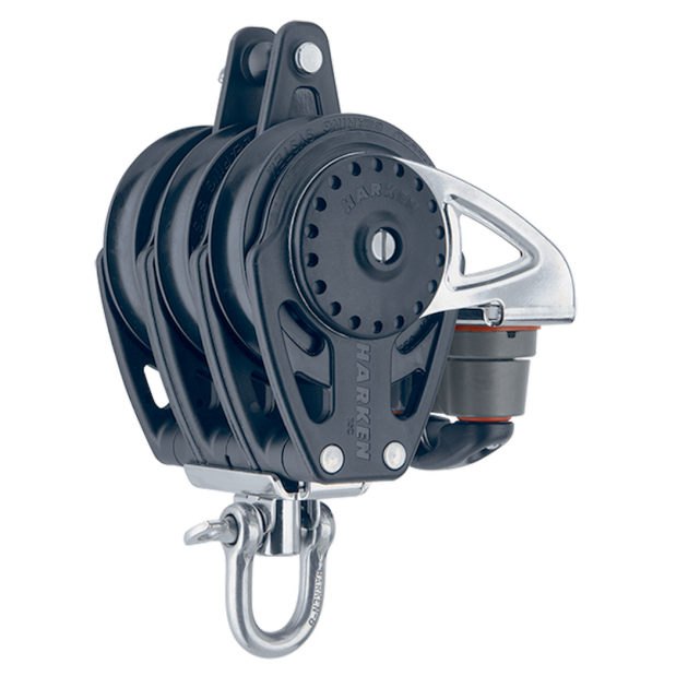 75MM CARBO BLOCK TRP W/CAM/BECKET