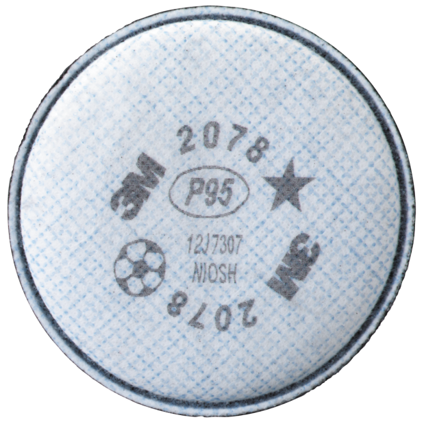 3M&trade; Particulate Filter 2078, P95