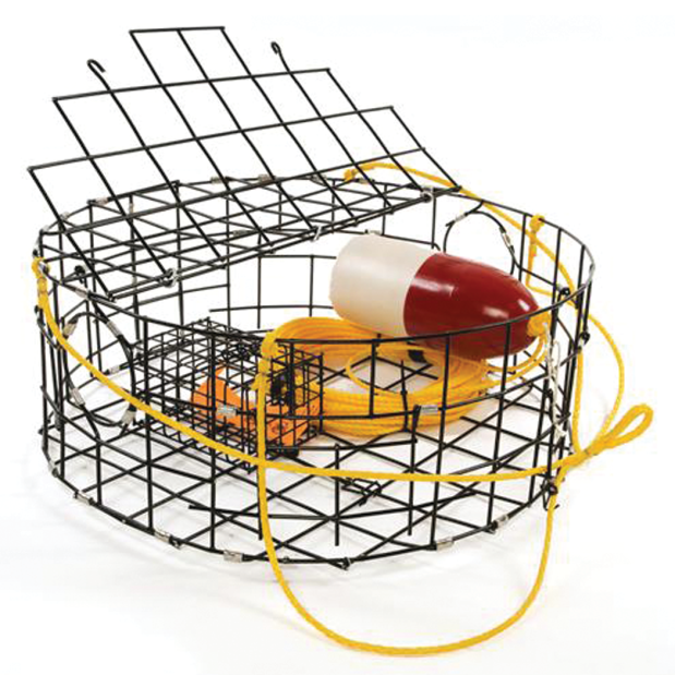CRAB POT KIT COMPLETE 25IN ROUND POT