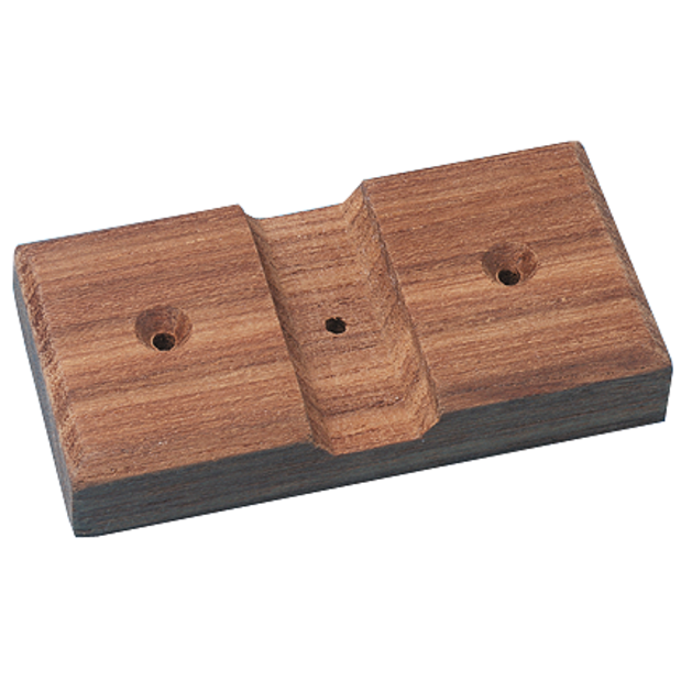 Teak Fishing Rod Storage Rack Mounting Boards