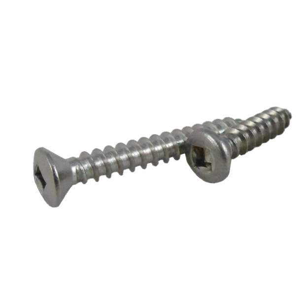 Self-Tapping Screw - Oval Head - Square Drive
