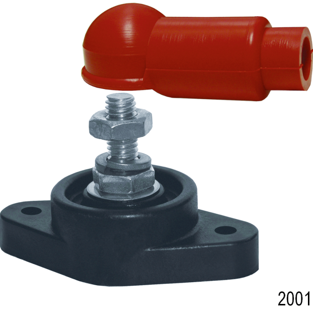PowerPost High Amperage Cable Connectors, PowerPost, Large, 3&frasl;8" Stud